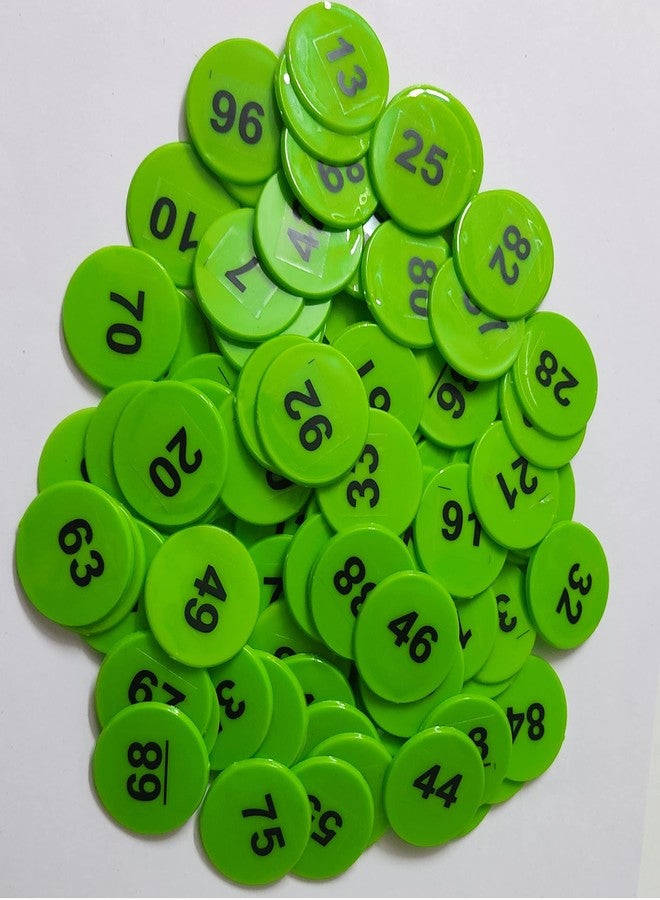 موريل عملات معدنية بلاستيكية من موريل بأرقام من 1 إلى 200، (العبوة 1) 200 عملة معدنية. - Image 4